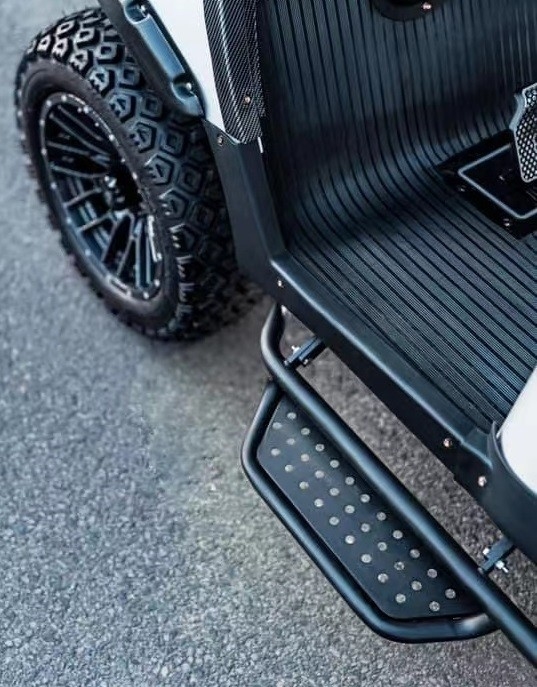 Klantgerichte Upgradeable HOOGSTE het Golfauto EV2 25mph 48V van het Kleuren Hoge Beëindigen