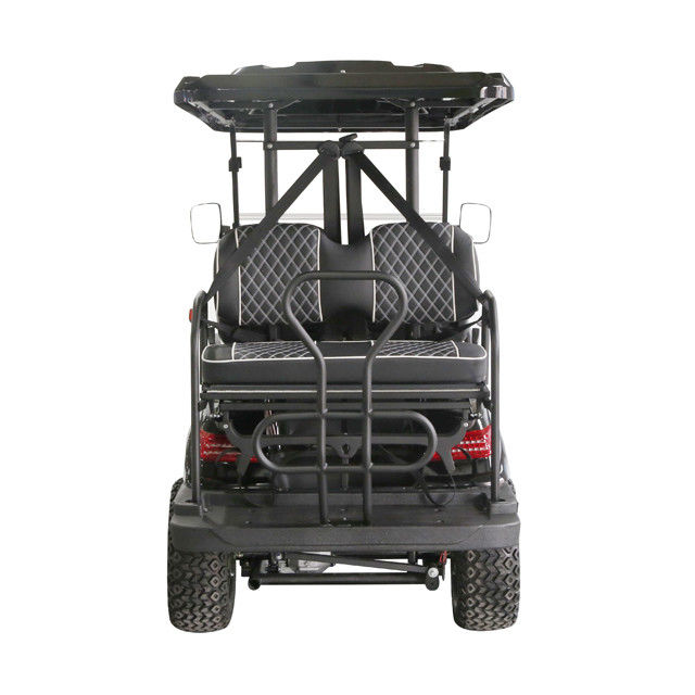 Groothandel golfkar gekleurd / helder voorruit vouwbaar TOP GOLF XL Cart Met ESP STREET LEGAL 14 inch band