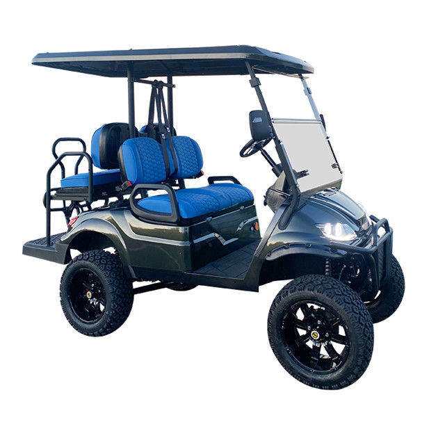 Nieuwste trends 48V 62V 72V 5KW7.5KW Motor 4 zitplaatsen Nieuwe golfkar elektrisch CE-certificaat
