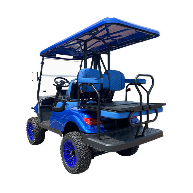 72 V 4 Passagiers ESP 4 Wheel Electric Drive Motorized Street Legal Golf Cart