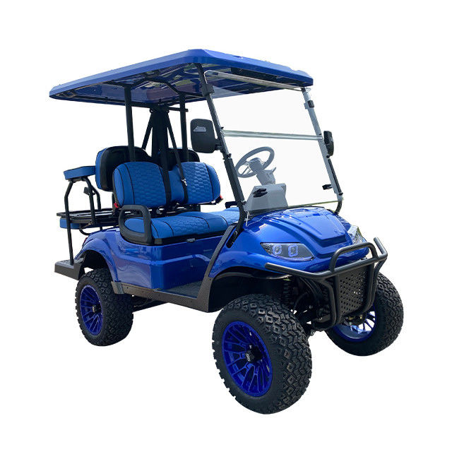 72 V 4 Passagiers ESP 4 Wheel Electric Drive Motorized Street Legal Golf Cart
