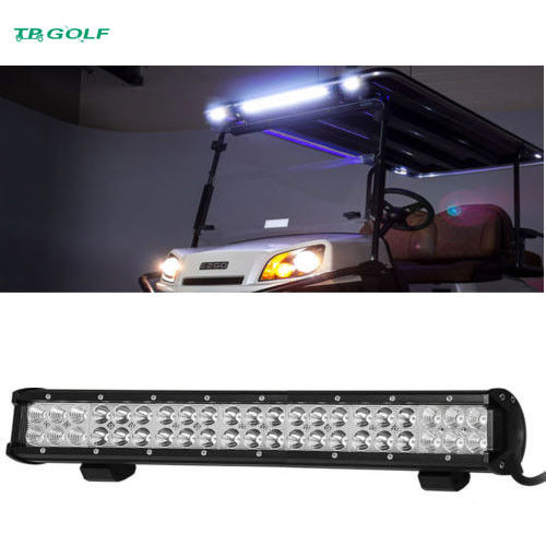 Universal 12-volt Golf Cart LED Light Bar with Halogen Headlight and OEM Fit