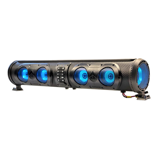 Outdoor Speaker Versterkt ATV UTV Golfkar Bt Connector 8 Speaker Soundbar Waterdicht met LED Verlichting
