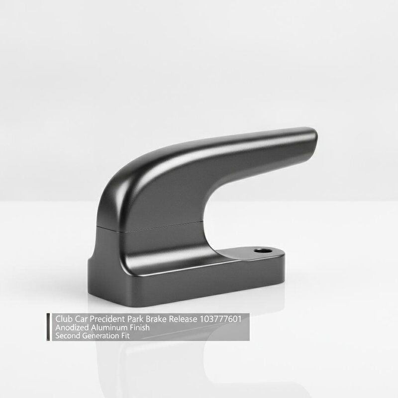 Club Car Precedent Park Brake Release 103777601 OEM-vervanging Geanodiseerde aluminium afwerking Tweede generatie Fit