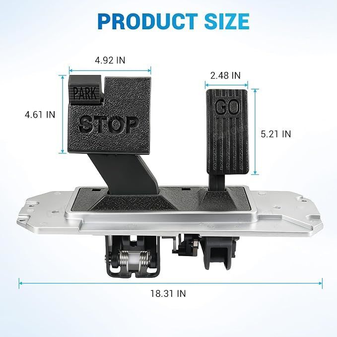 Club Car Precedent Pedaalmontage 102500001 OEM-vervanging Eerste generatie pedaal Complete pedaalmontage
